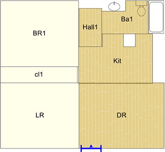 One Bedroom / One Bath