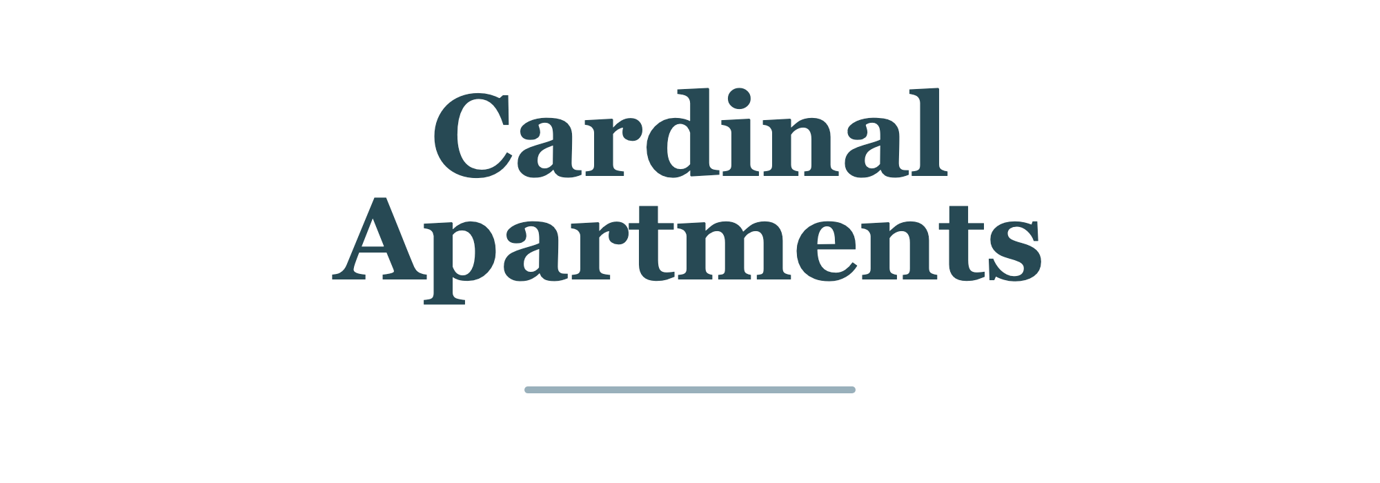 Cardinal Apartments logo