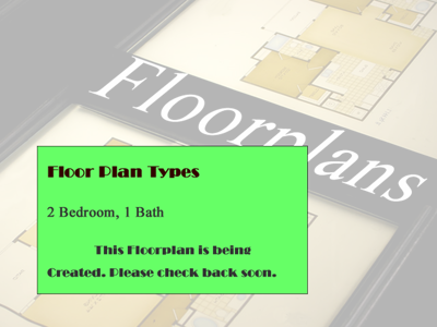 Two Bedroom / One Bath