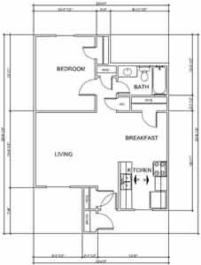 One Bedroom / One Bath 