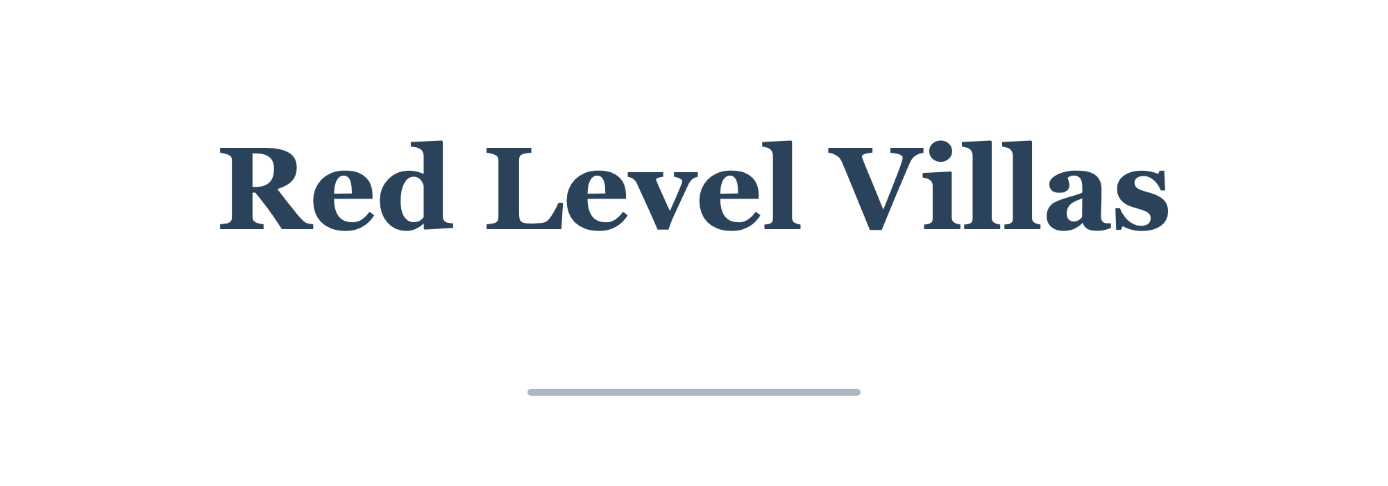 Red Level Villas logo