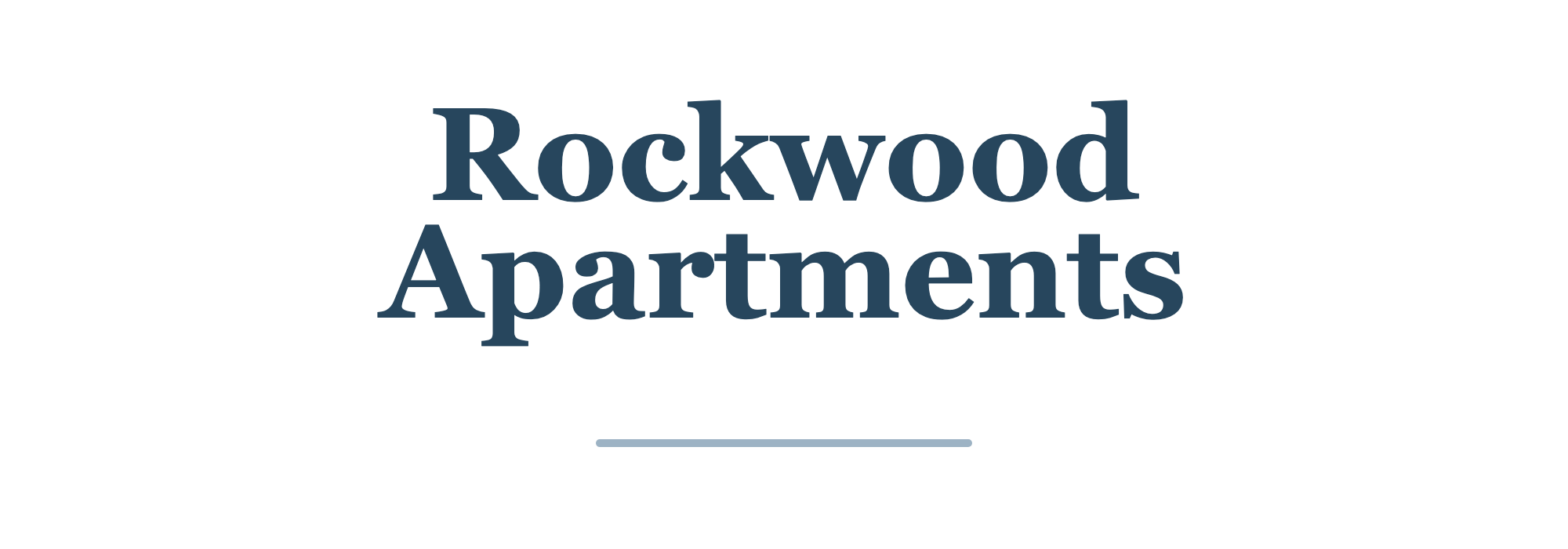 Rockwood Apartments logo