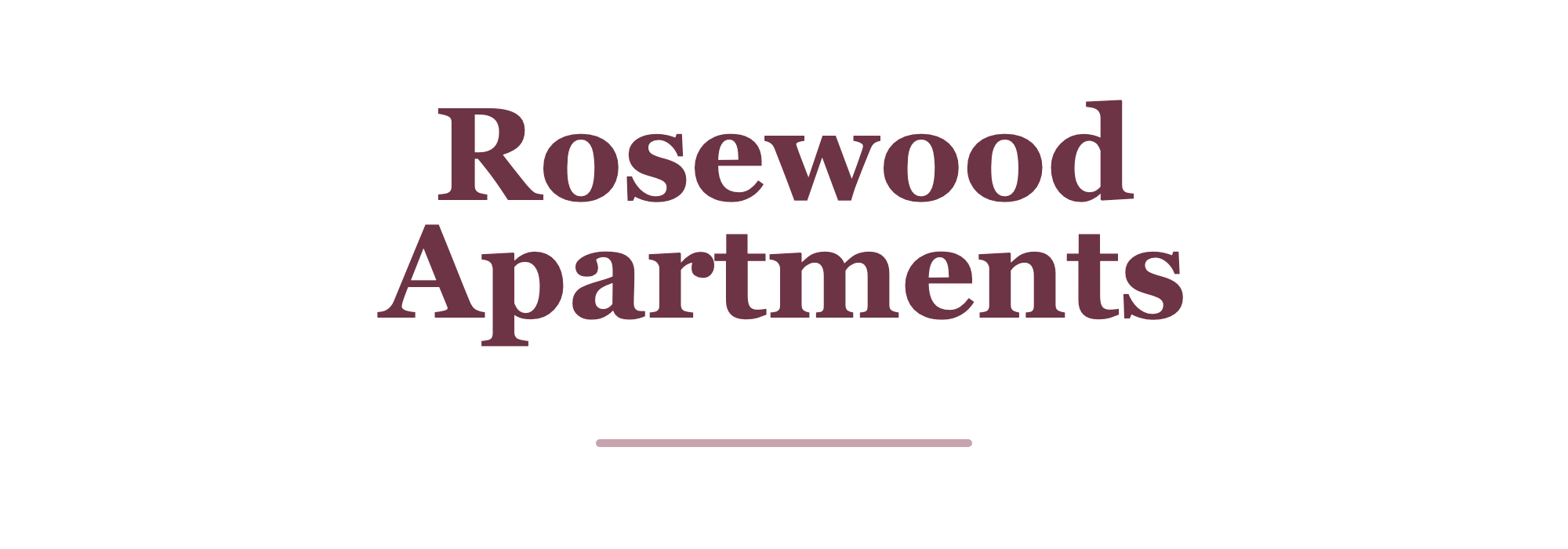 Rosewood Apartments logo