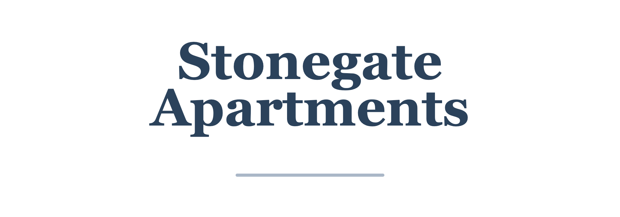 Stonegate Apartments logo