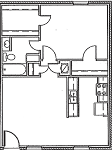 One Bedroom / One Bath 